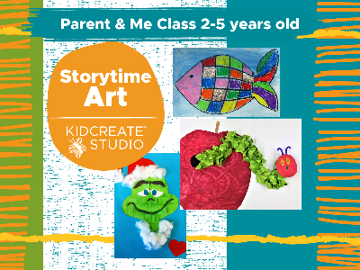 Kidcreate Studio - Alexandria. Storytime Art (2-5 years old)